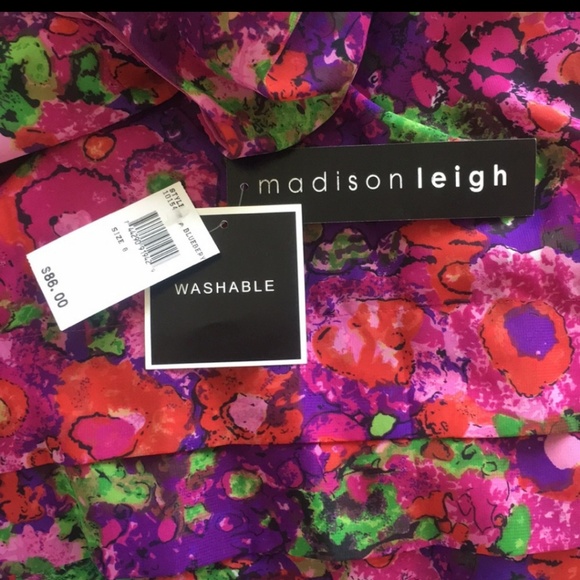 NWT - Ruffled Multi Color Dress - Picture 5 of 7